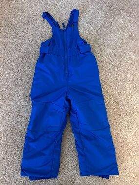 Cat & Jack Royal Blue Kids Snow Bib Overalls